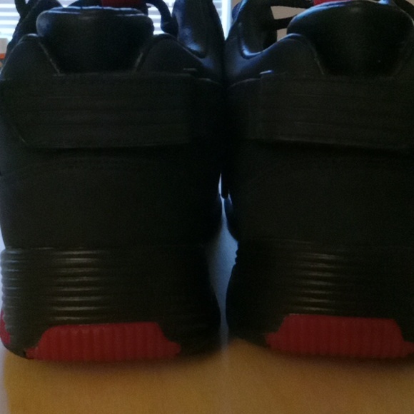 Reebok Answers (A.I.'s) Red & Black-DMX..size 12. - Picture 9 of 10